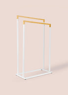 Metal Havlu Askılığı Beyaz Glv0763