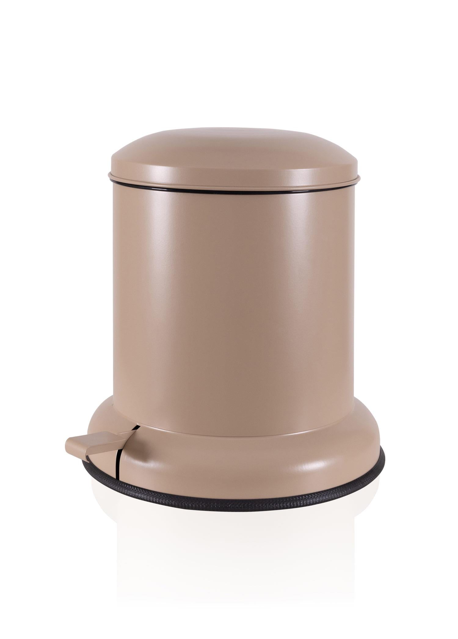 Metal Pedallı Çöp Kovası Mocha 20 Lt