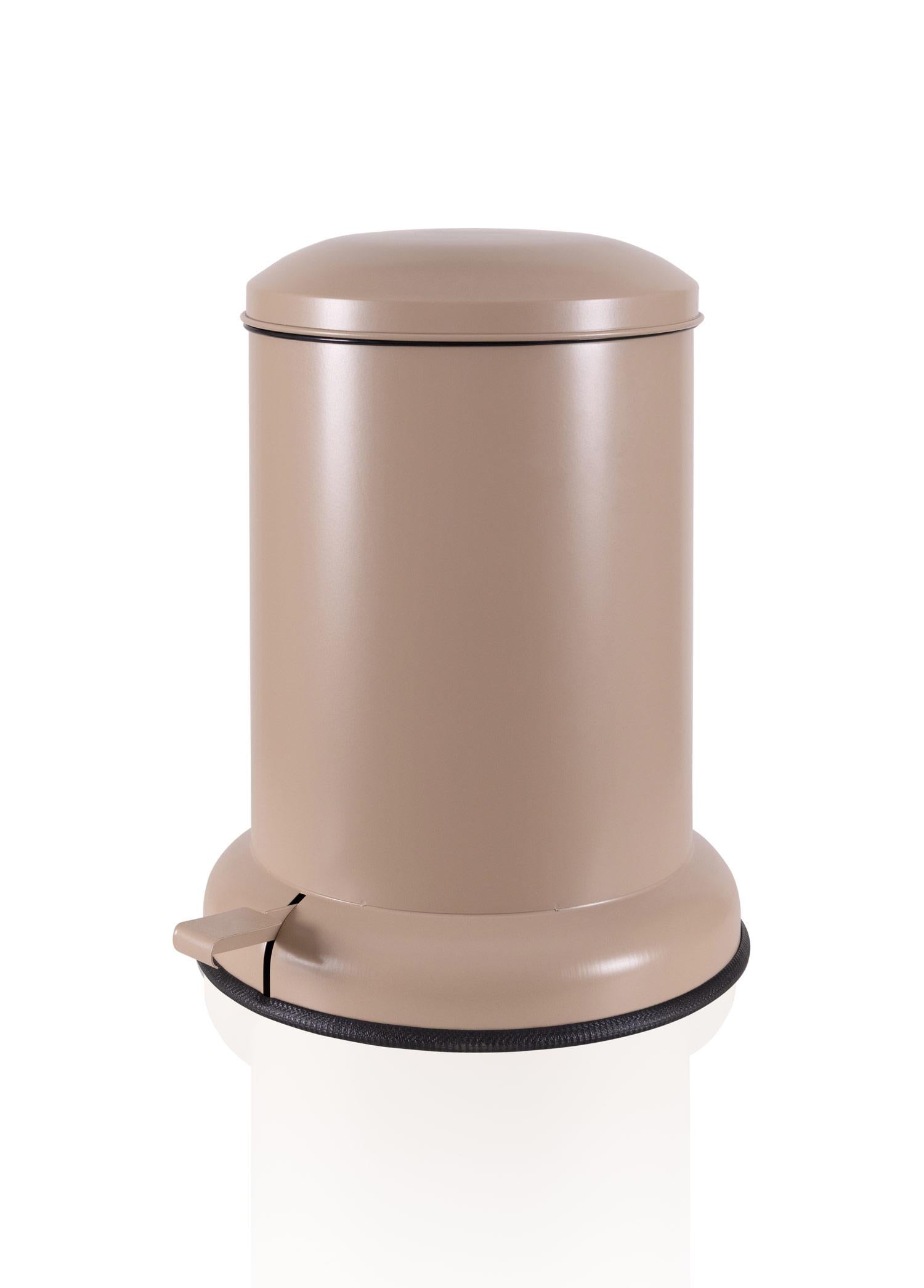 Metal Pedallı Çöp Kovası Mocha 25 Lt