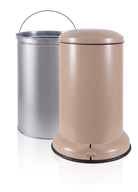 Metal Pedallı Çöp Kovası Mocha 30 Lt