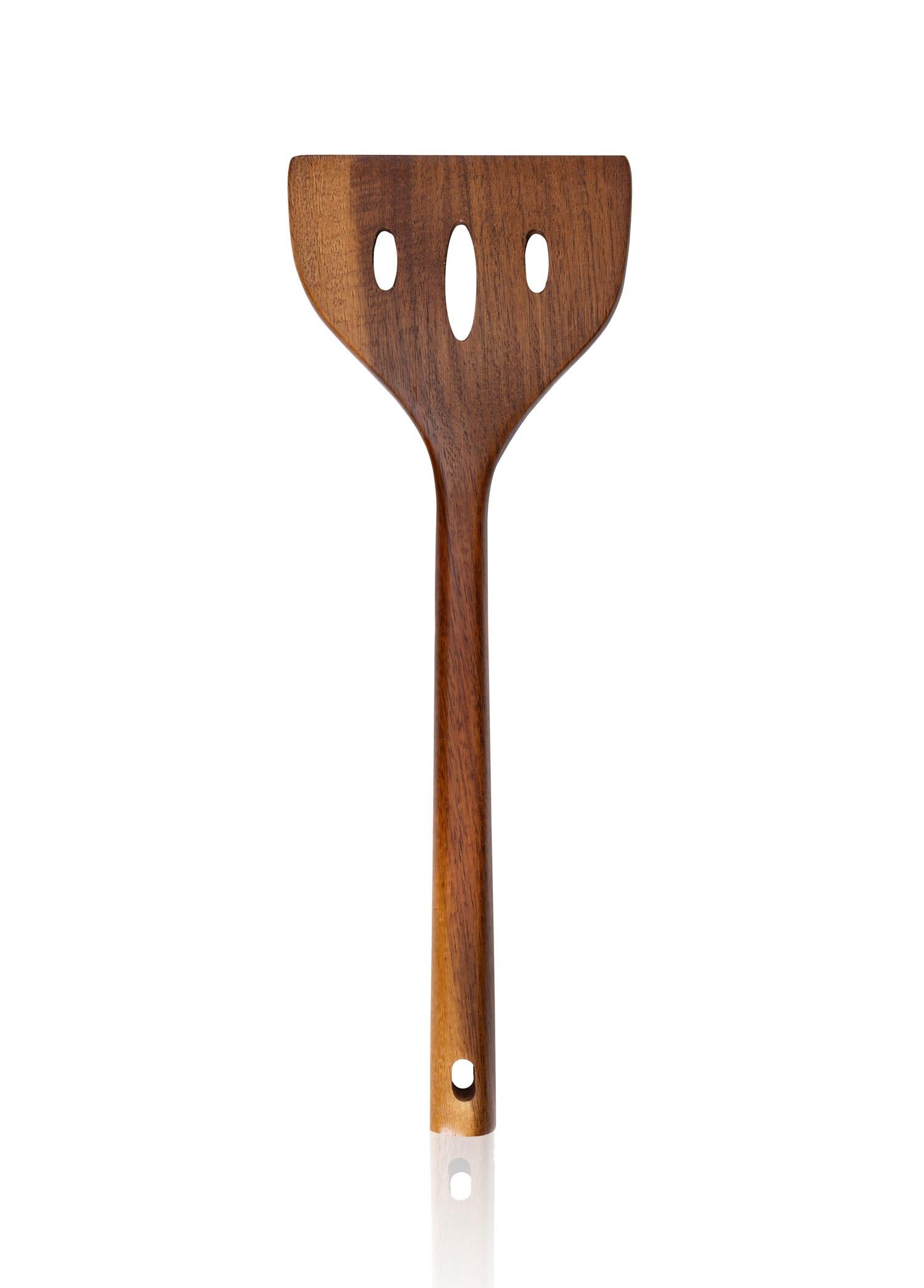 Natura Akasya Delikli Spatula 34X10 Cm