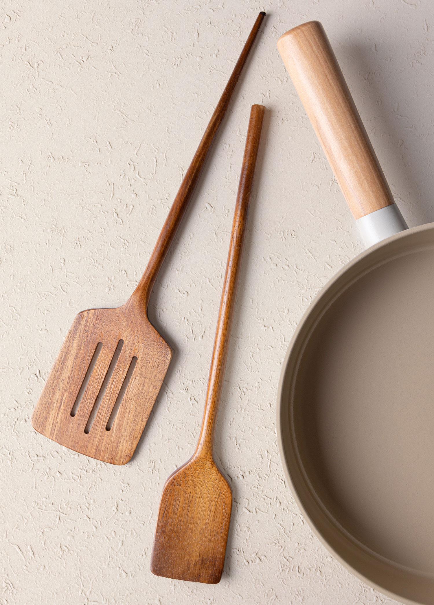 Natura Akasya Spatula 35X6 Cm
