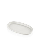 Noon Oval Servis Tabağı 2Li Krem 26 Cm