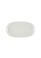 Noon Oval Servis Tabağı 2Li Krem 26 Cm