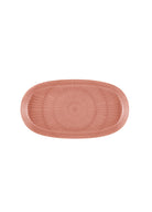 Noon Oval Servis Tabağı 2Li Somon 26 Cm