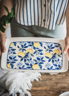 Odore Di Limone Dikdörtgen Servis Tabağı 31X20 Cm
