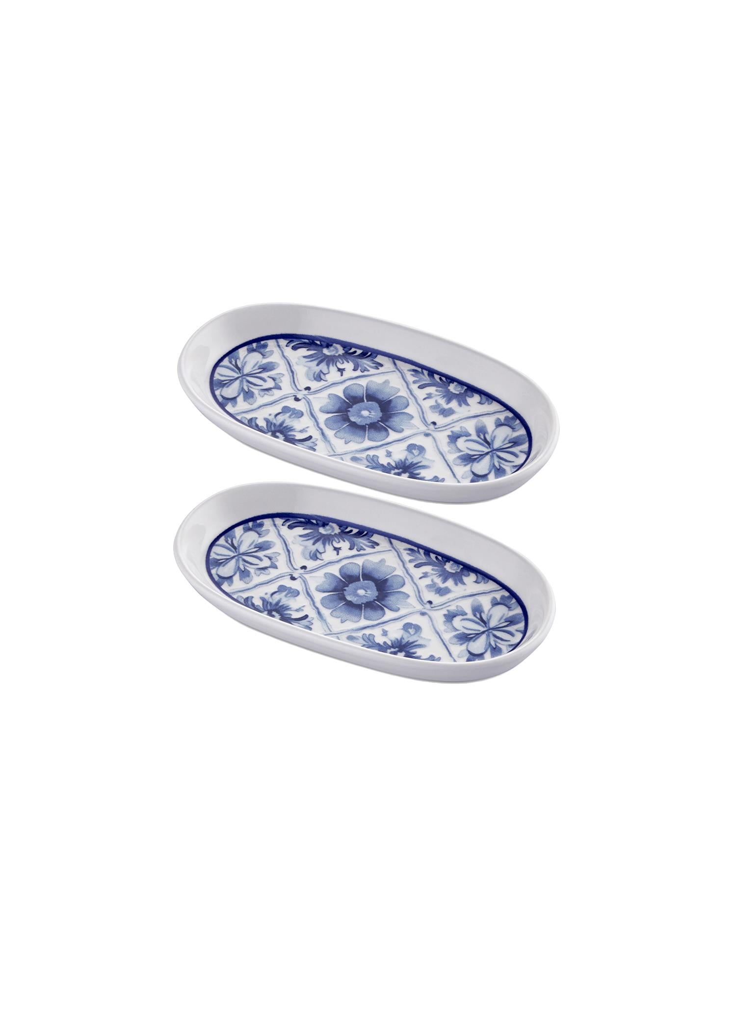 Odore Di Limone Oval Servis Tabağı 2Li 17 Cm