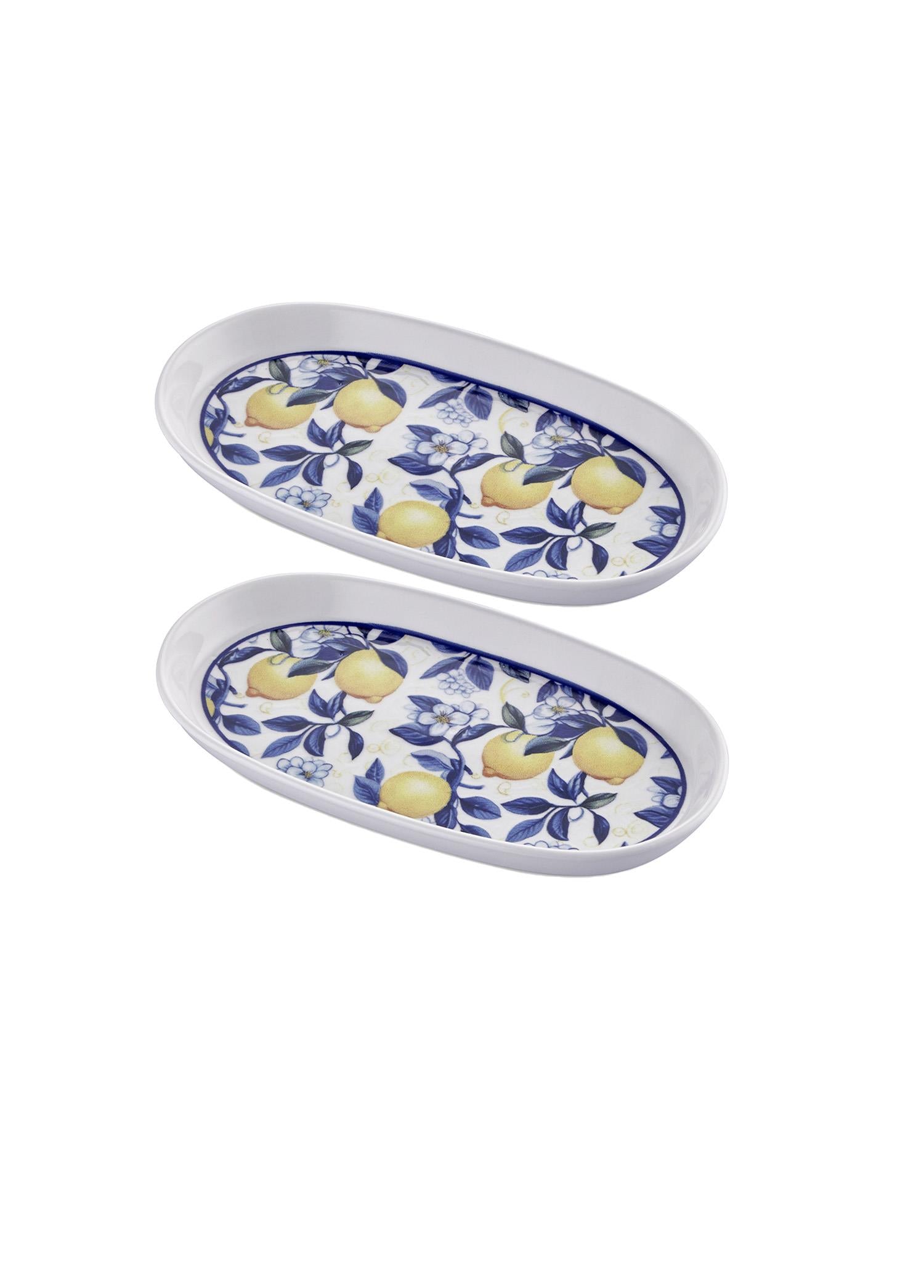 Odore Di Limone Oval Servis Tabağı 2Li 23 Cm