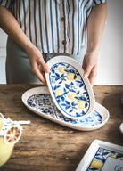 Odore Di Limone Oval Servis Tabağı 2Li 29 Cm