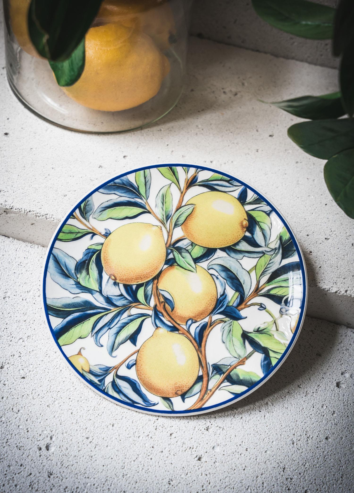 Odore Di Limone Pasta Tabağı 6Lı Set 19 Cm Odl0002