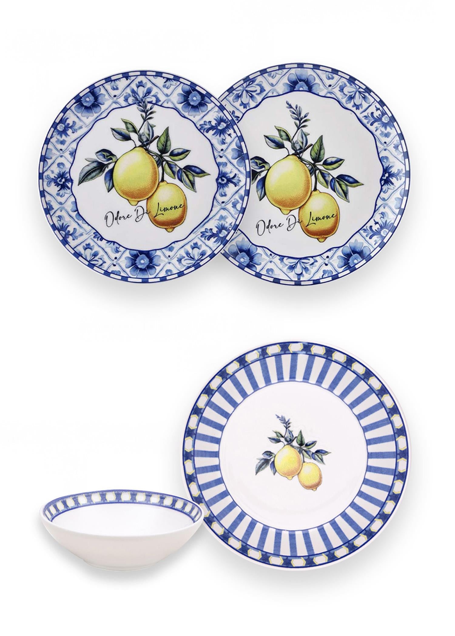 Odore Di Limone Yemek Takımı 6 Kişilik 24 Parça