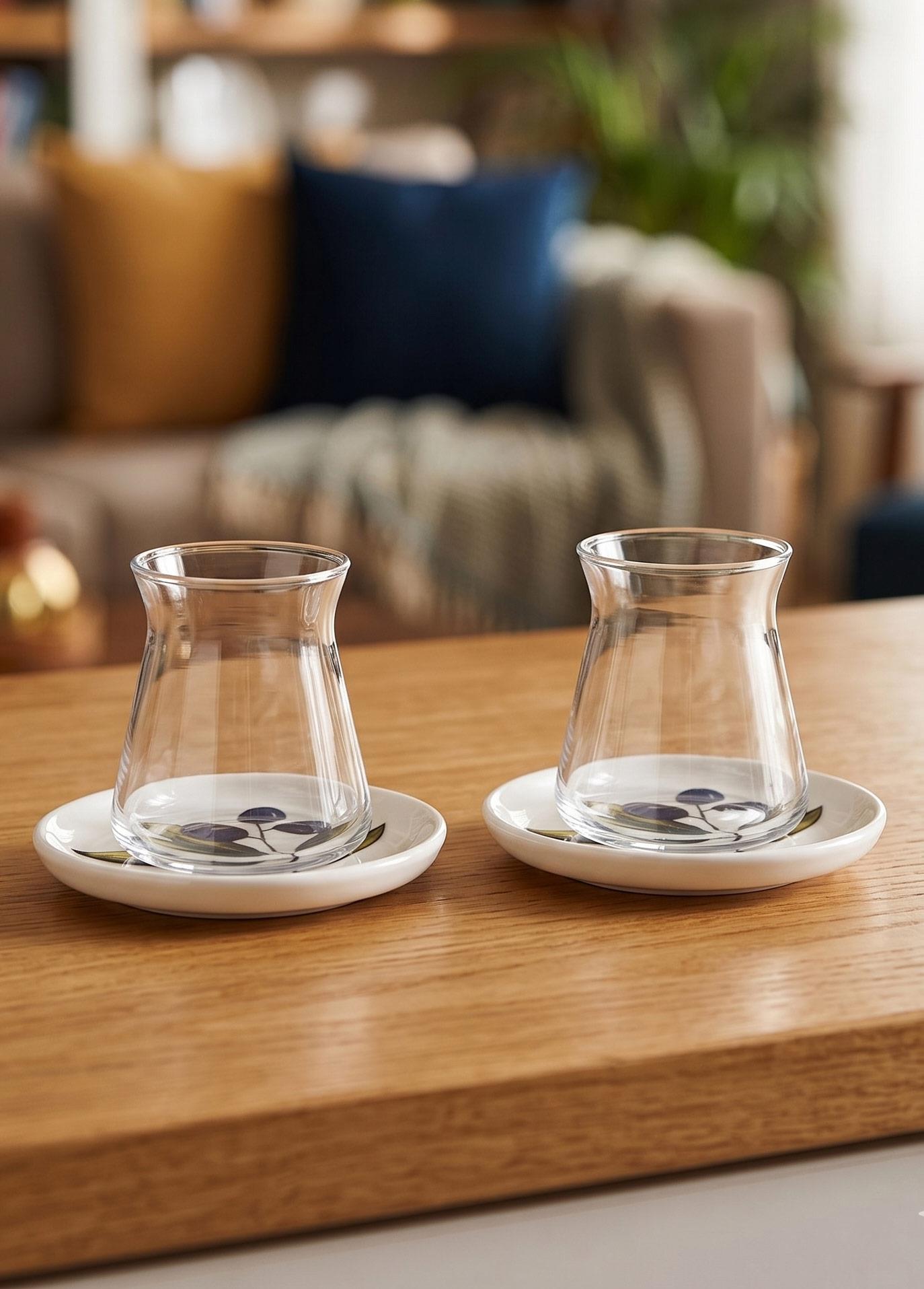 Olivos 12 Parça 6 Kişilik Çay Seti