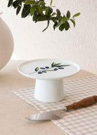 Olivos Ayaklı Servis Tabağı 10X19 Cm