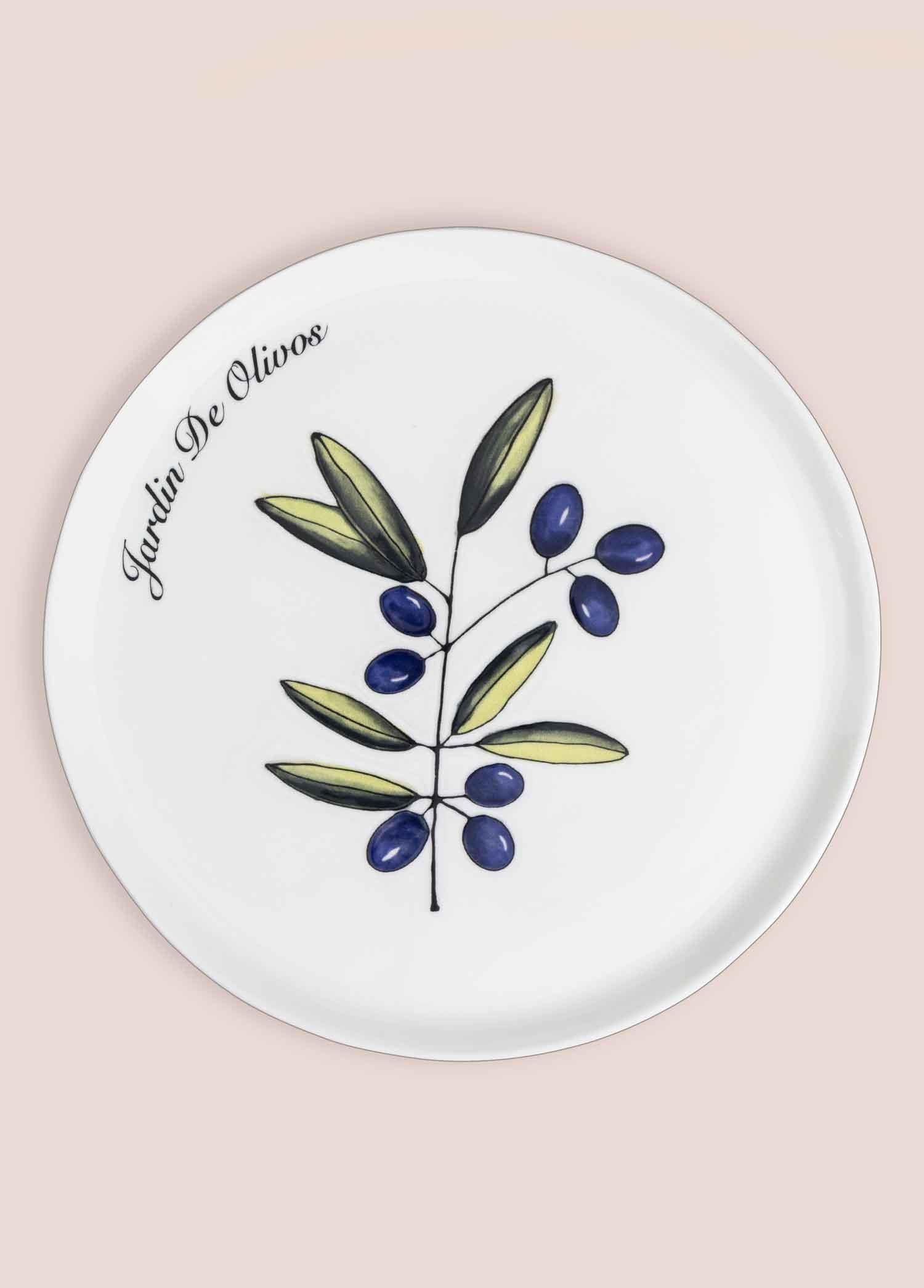 Olivos Ayaklı Servis Tabağı 10X30 Cm