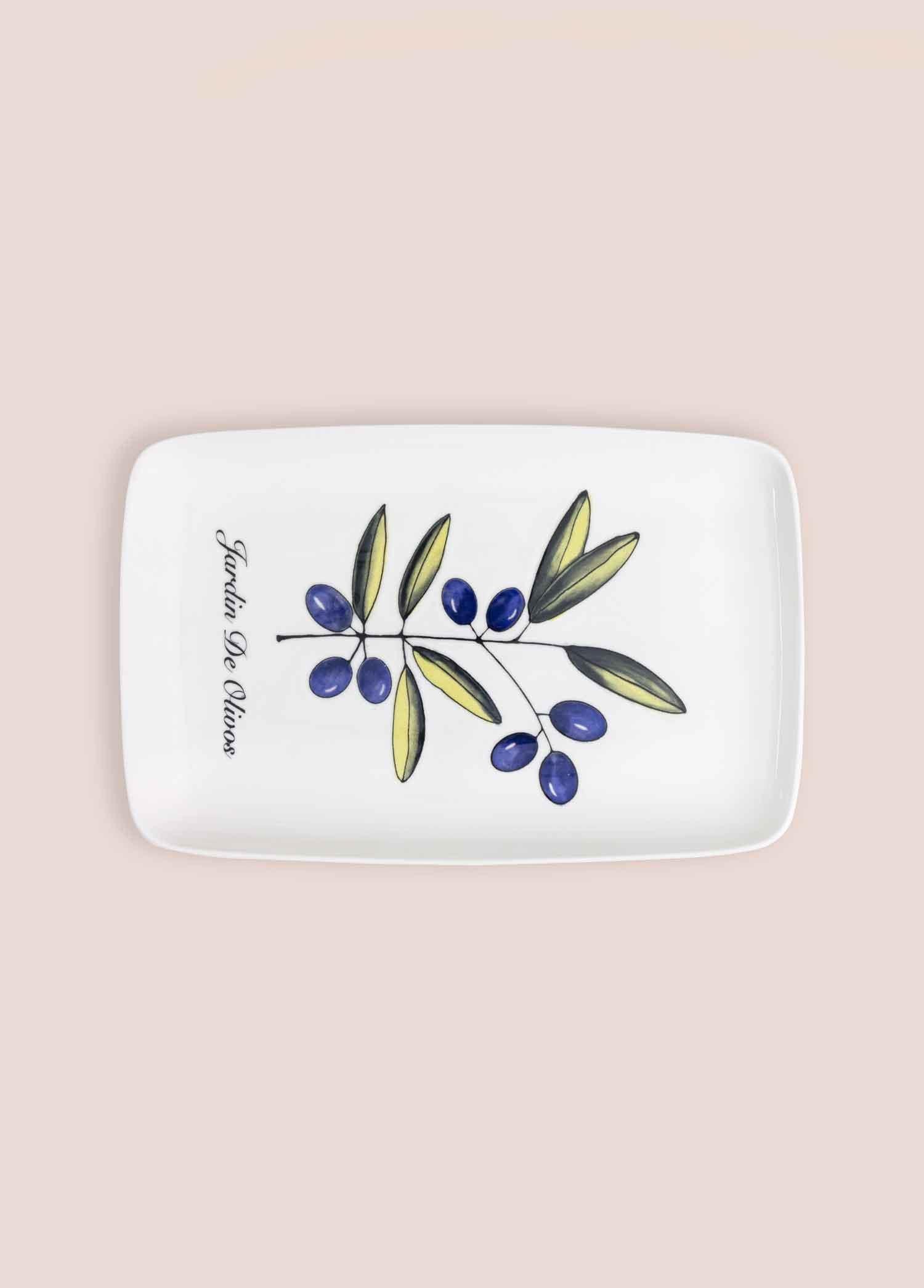 Olivos Dikdörtgen Servis Tabağı 31X20 Cm Ovs0015