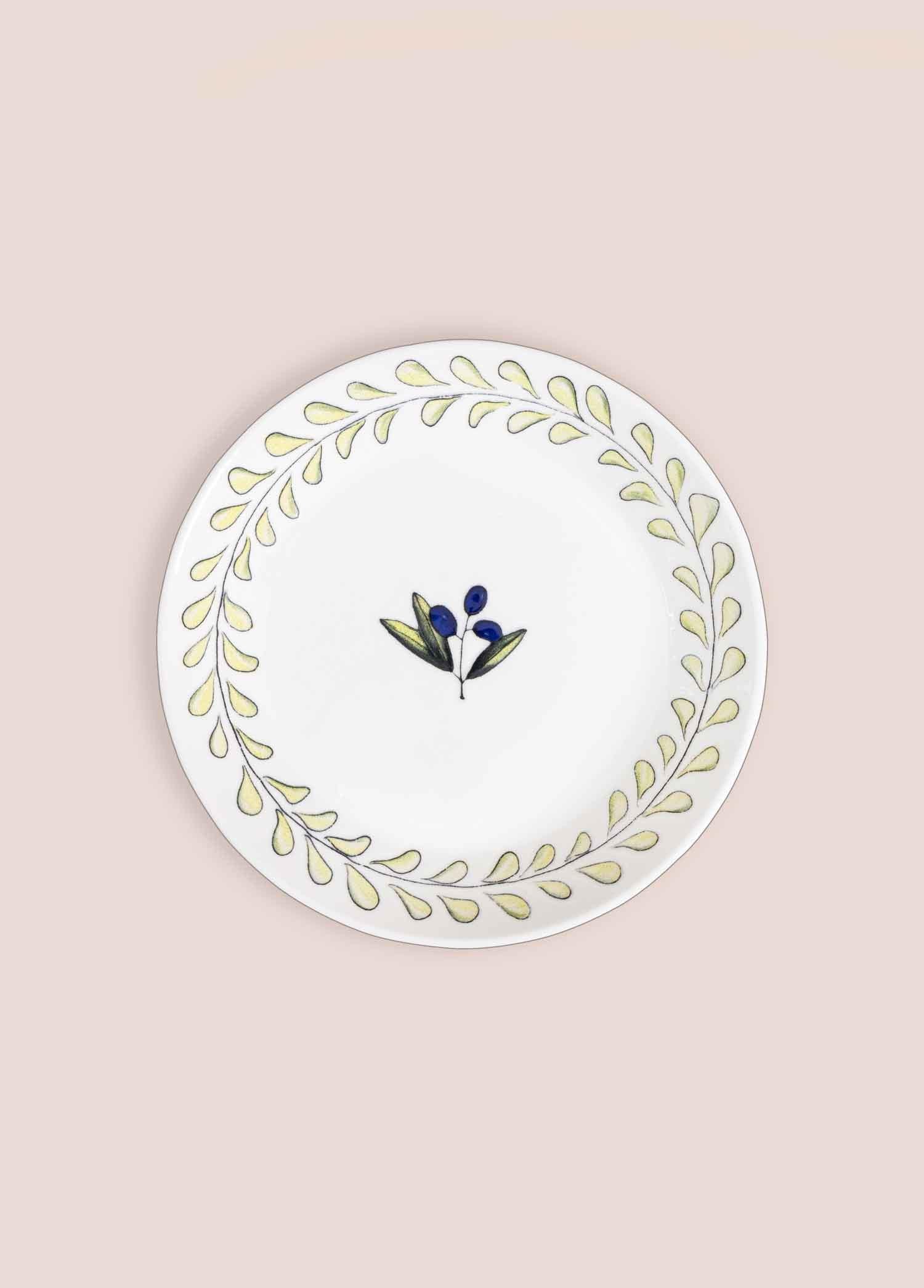 Olivos Pasta Tabağı 6Lı Set 19 Cm Ovs0002