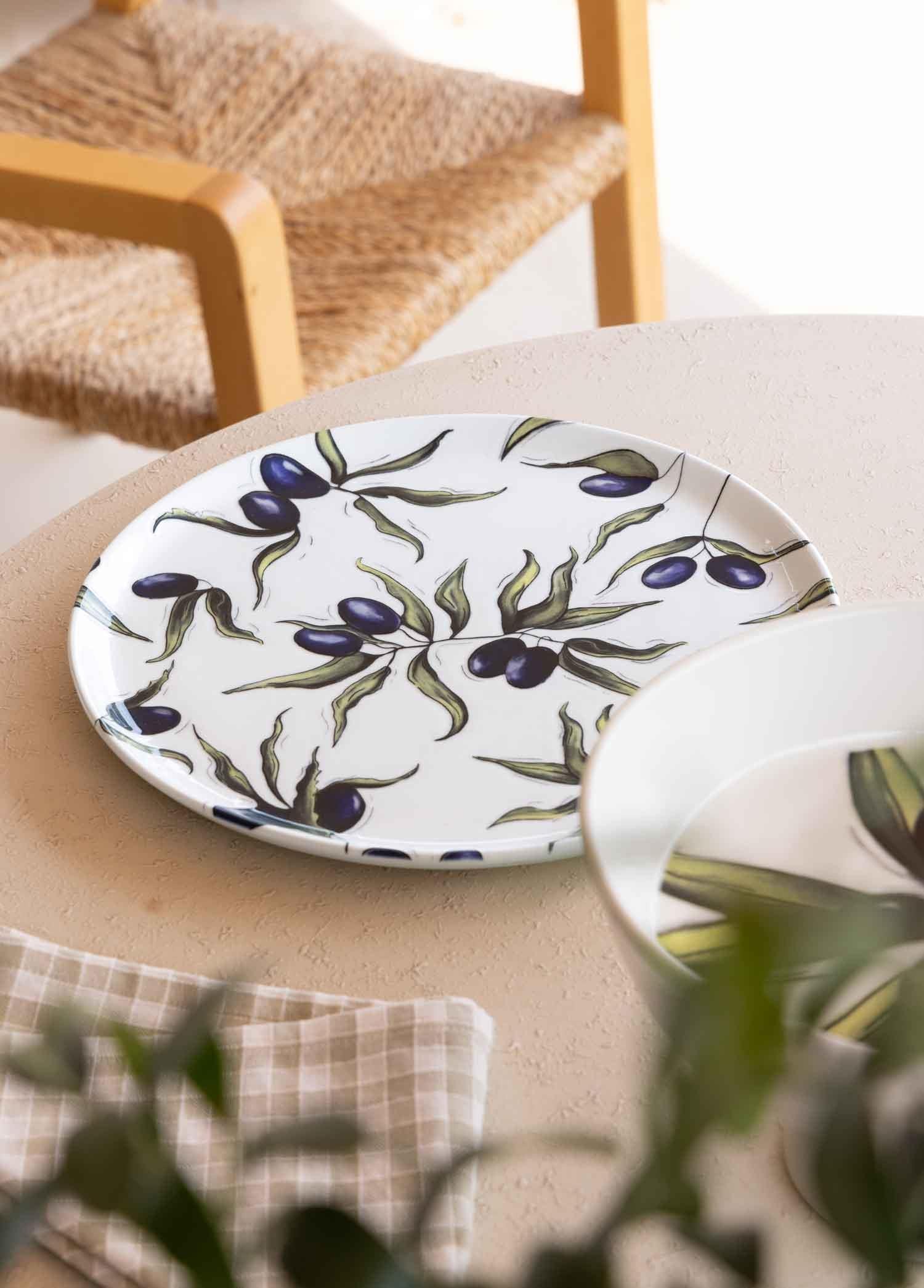 Olivos Servis Tabağı 30 Cm Ovs0006