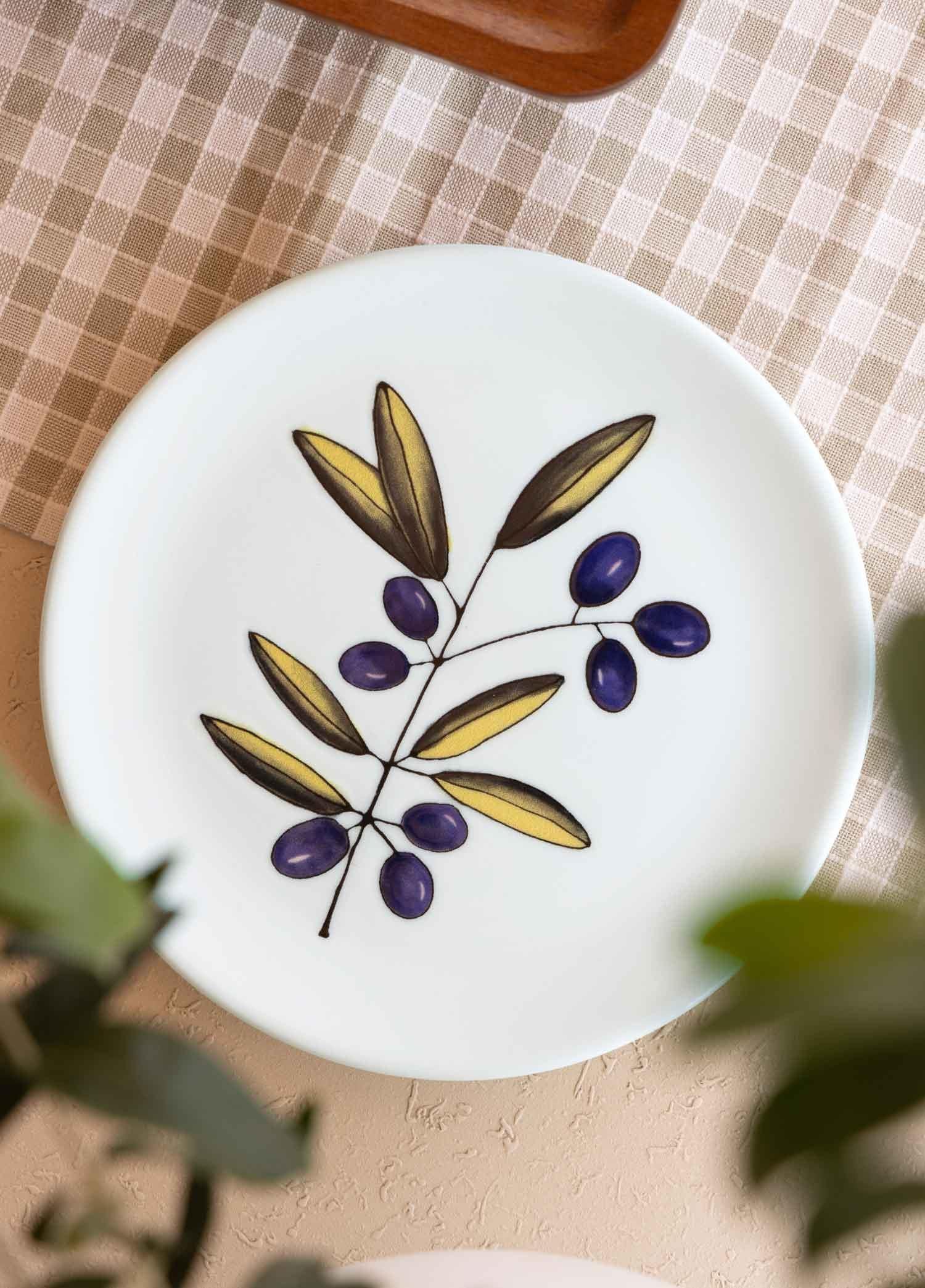 Olivos Servis Tabağı 6Lı Set 26 Cm Ovs0003