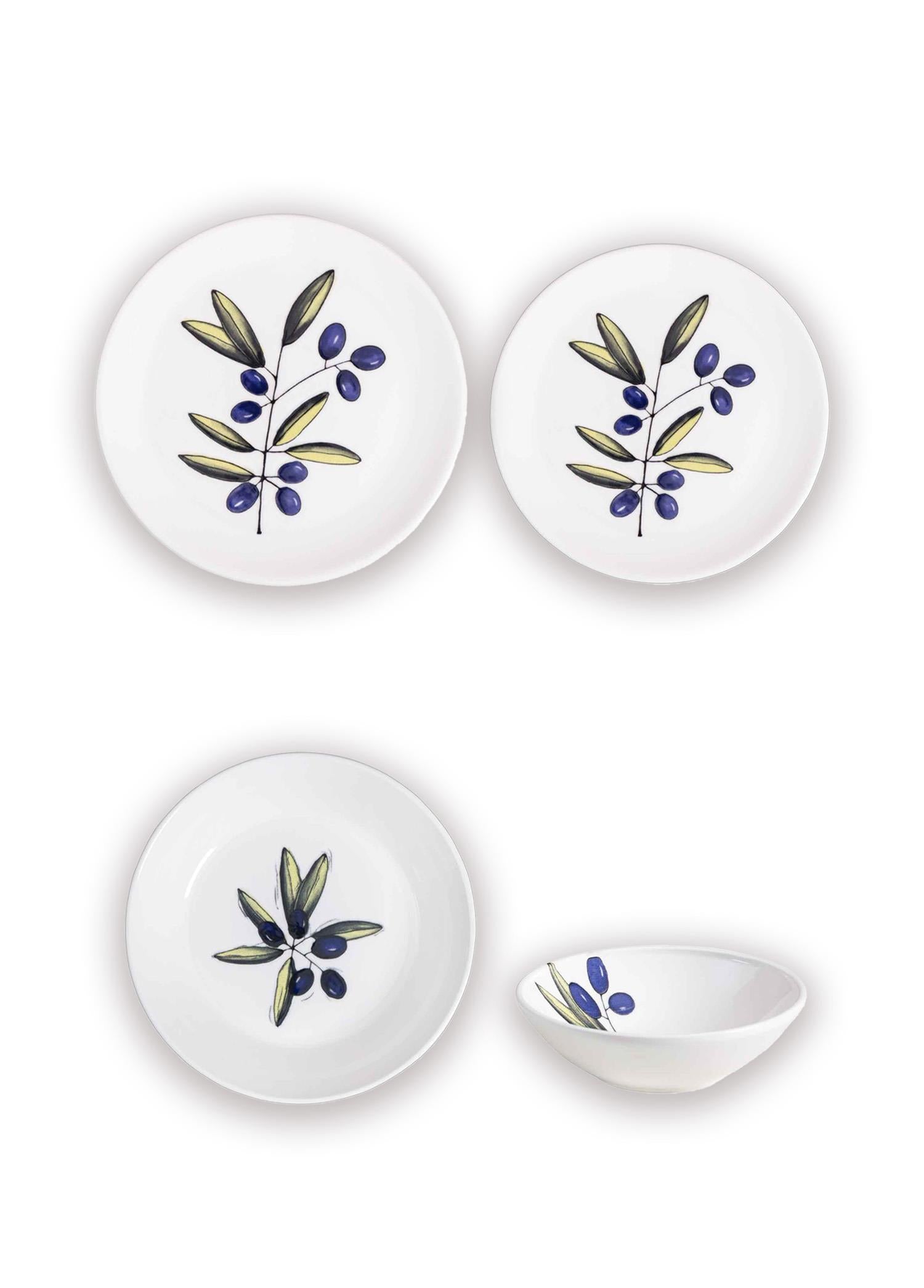 Olivos 6 Kişilik Yemek Takımı 24 Parça Set 1