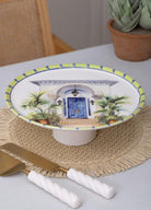 Palma Ayaklı Servis Tabağı 10X30 Cm