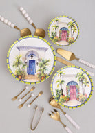 Palma Ayaklı Servis Tabağı 10X30 Cm