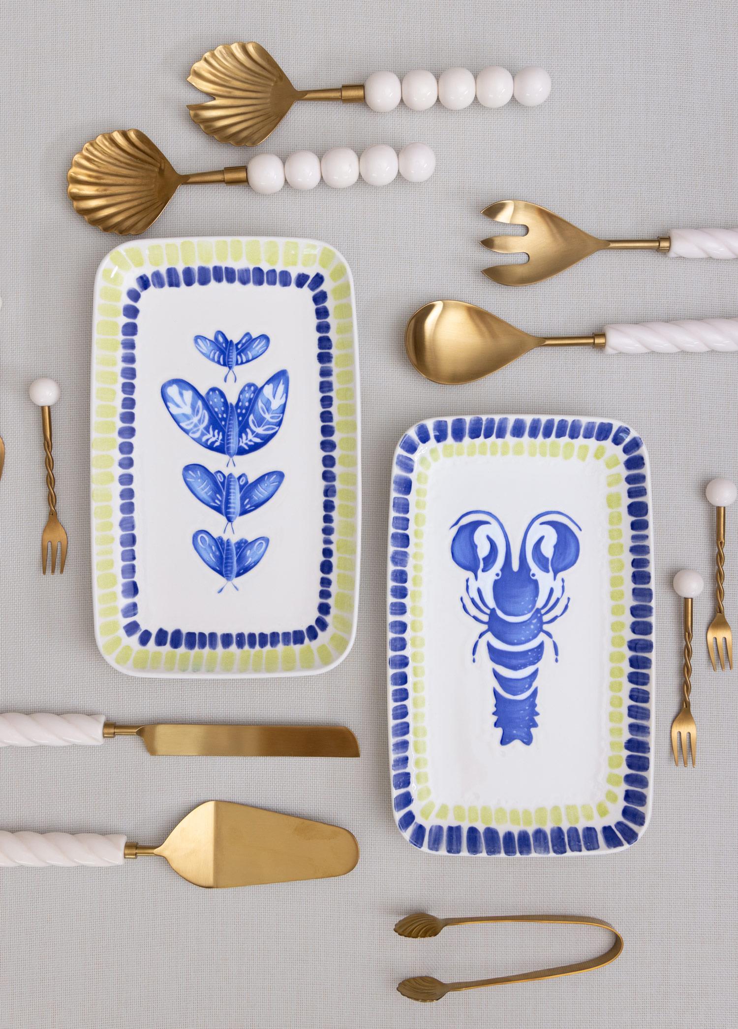 Palma Dikdörtgen Servis Tabağı 31X20 Cm