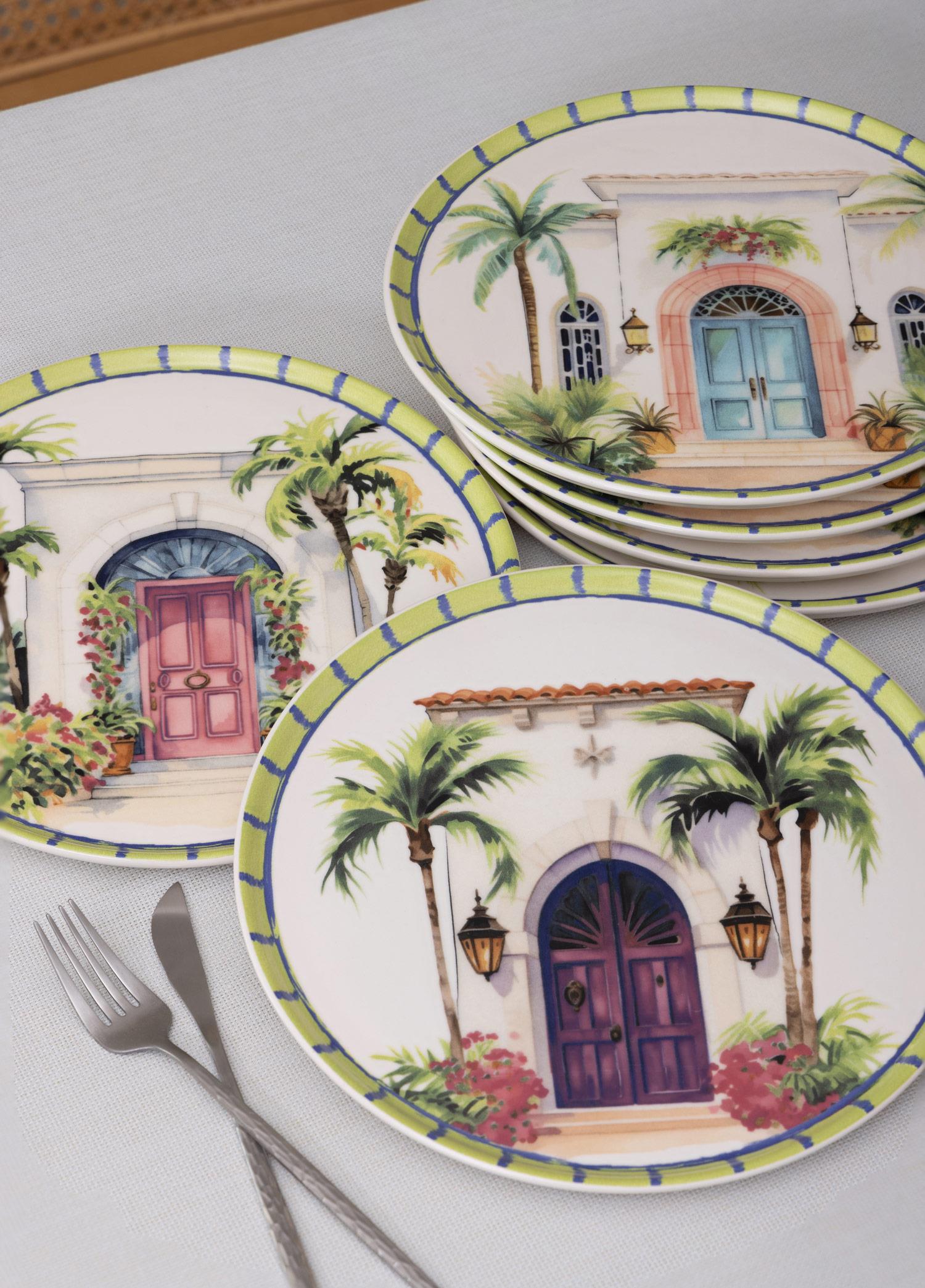 Palma Pasta Tabağı 6Lı Set 19 Cm