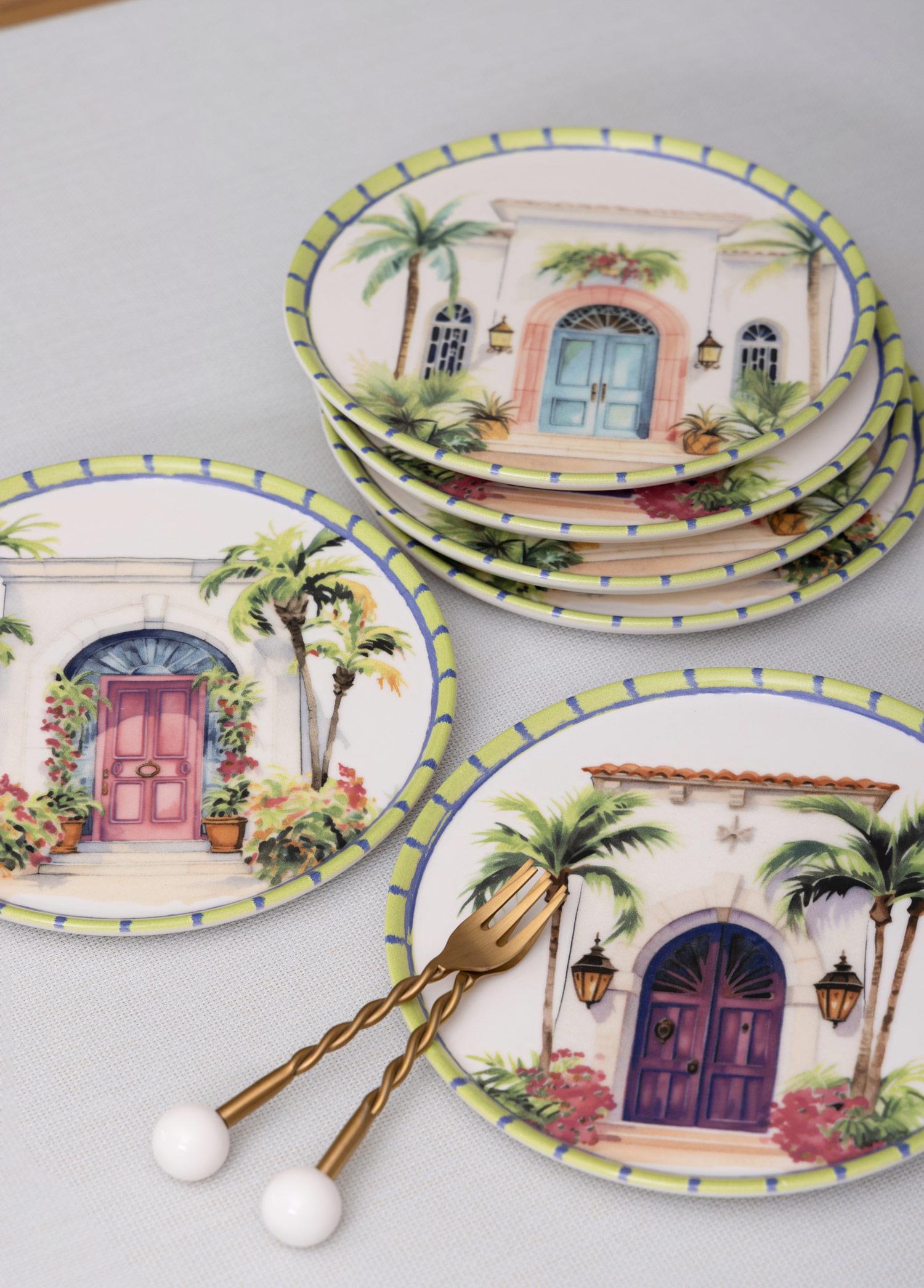 Palma Servis Tabağı 6Lı Set 26 Cm