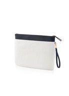 Peluş Clutch Çanta Beyaz 26X33 Cm