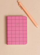 Pembe Kareli Defter 7 X 10 Cm