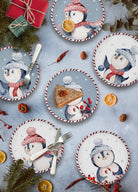 Penguin Pasta Tabağı 6 Lı Set 19 Cm New011