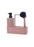 Plain Sıvı Sabunluk Seti Pembe