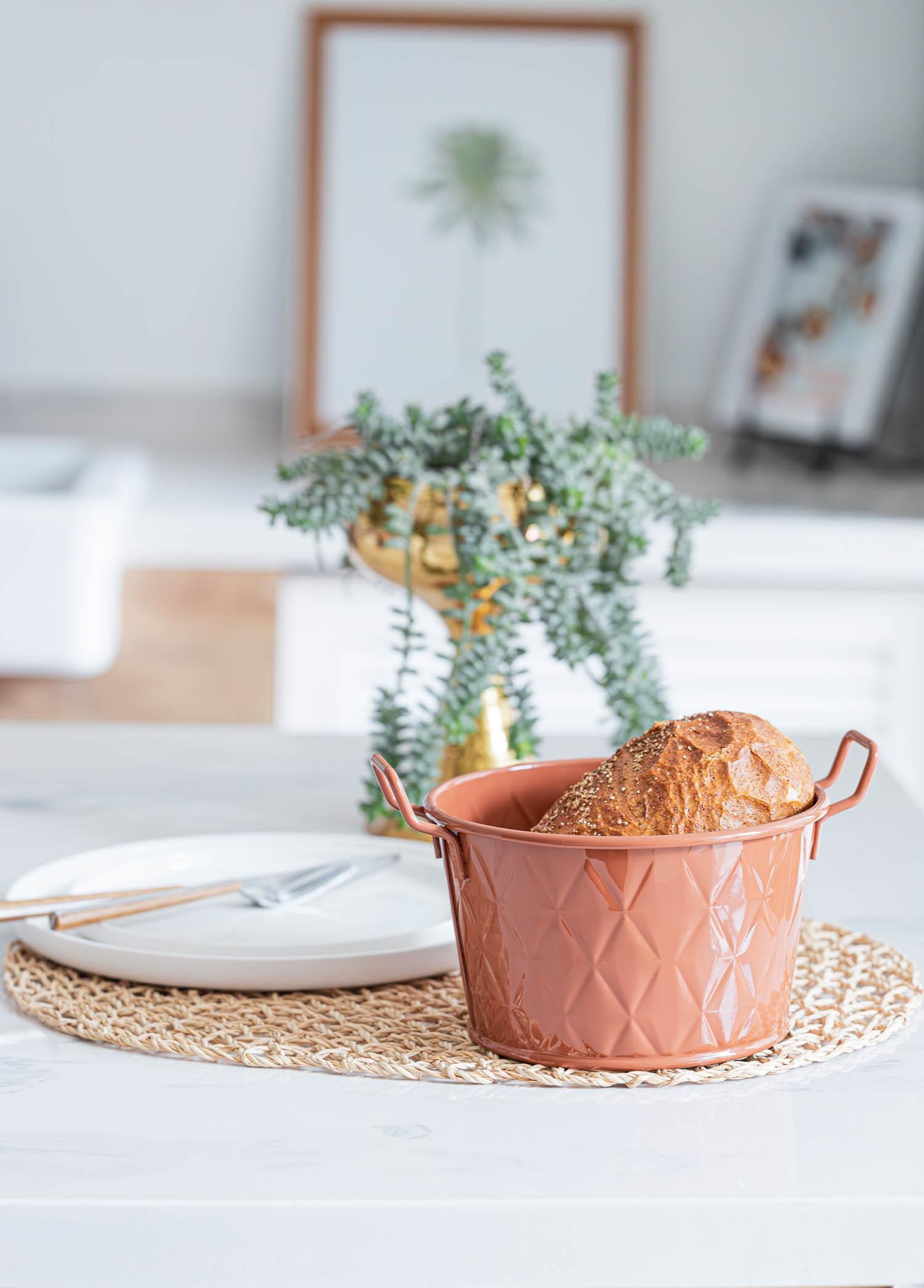 Prizma Ekmeklik Terracota 8 Cm