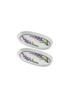 Provence Lavanta Oval Servis Tabağı 2Li 17 Cm