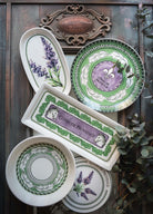 Provence Lavanta Oval Servis Tabağı 2Li 23 Cm