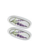 Provence Lavanta Oval Servis Tabağı 2Li 23 Cm