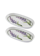 Provence Lavanta Oval Servis Tabağı 2Li 29 Cm