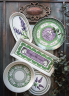 Provence Lavanta Salata Kasesi Beyaz 23X6 Cm