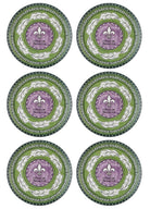 Provence Lavanta Servis Tabağı 6Lı Set 26 Cm Prc03