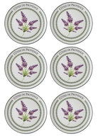 Provence Lavanta Servis Tabağı 6Lı Set 26 Cm Prc04