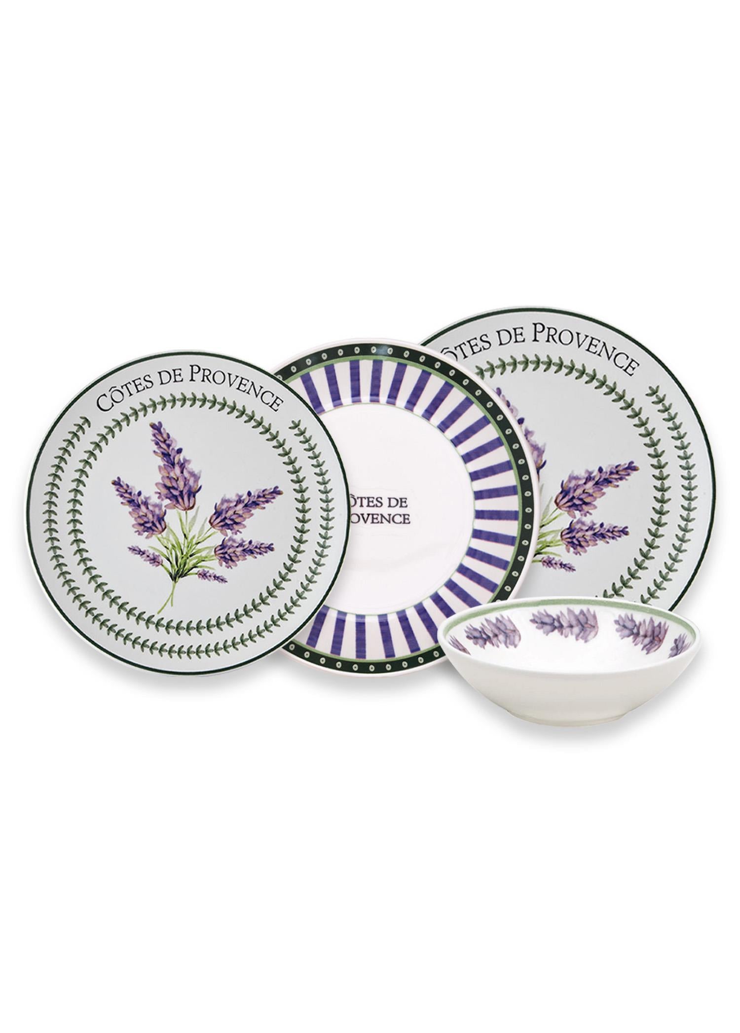 Provence 6 Kişilik Yemek Takımı 24 Parça Set 2
