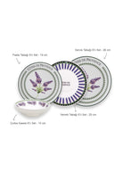 Provence 6 Kişilik Yemek Takımı 24 Parça Set 2