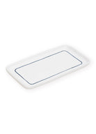 Pure Banyo Tepsisi Mavi Beyaz 27X15X3 Cm