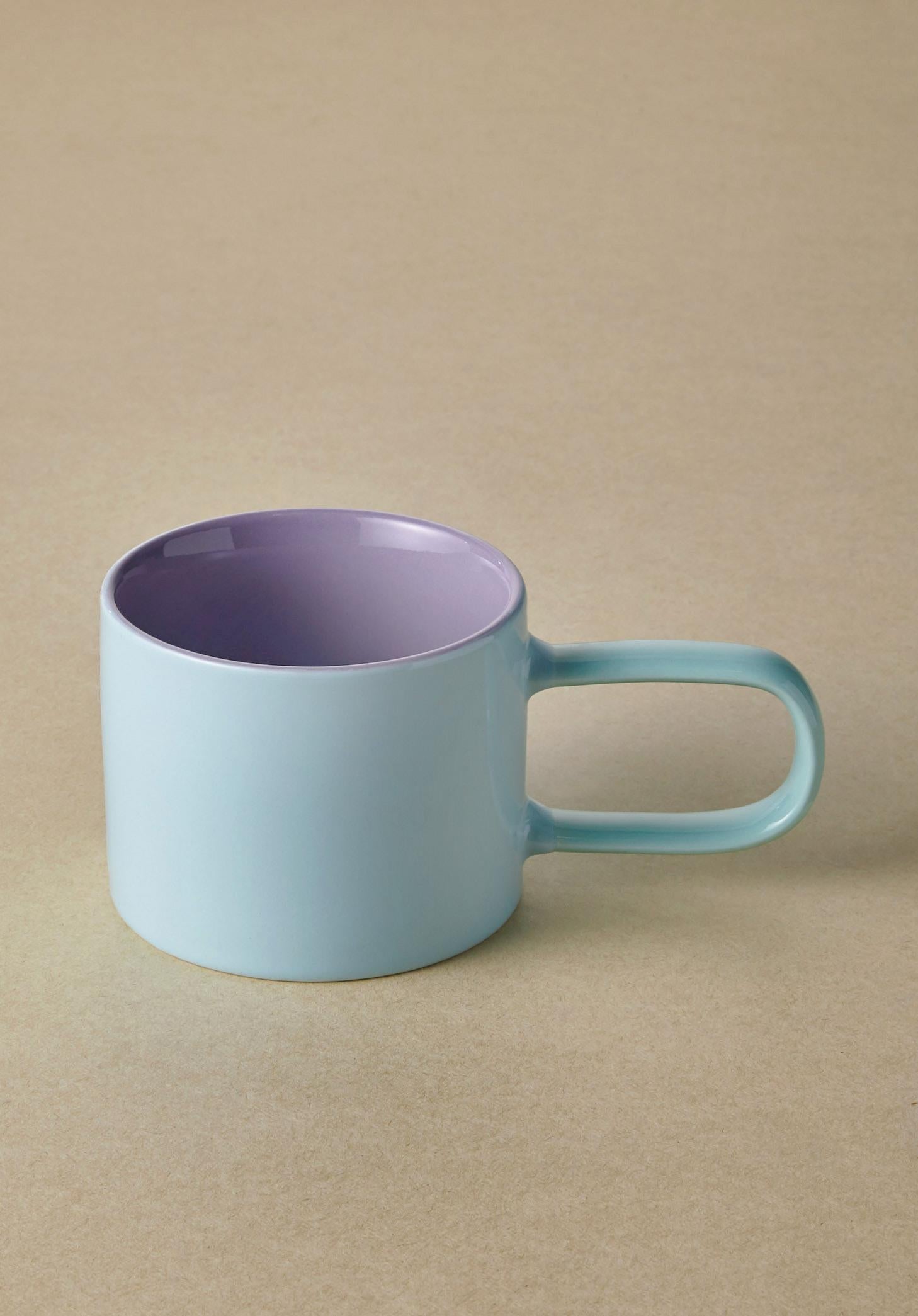 Rainbow Porselen Kupa Mavi 270 Ml