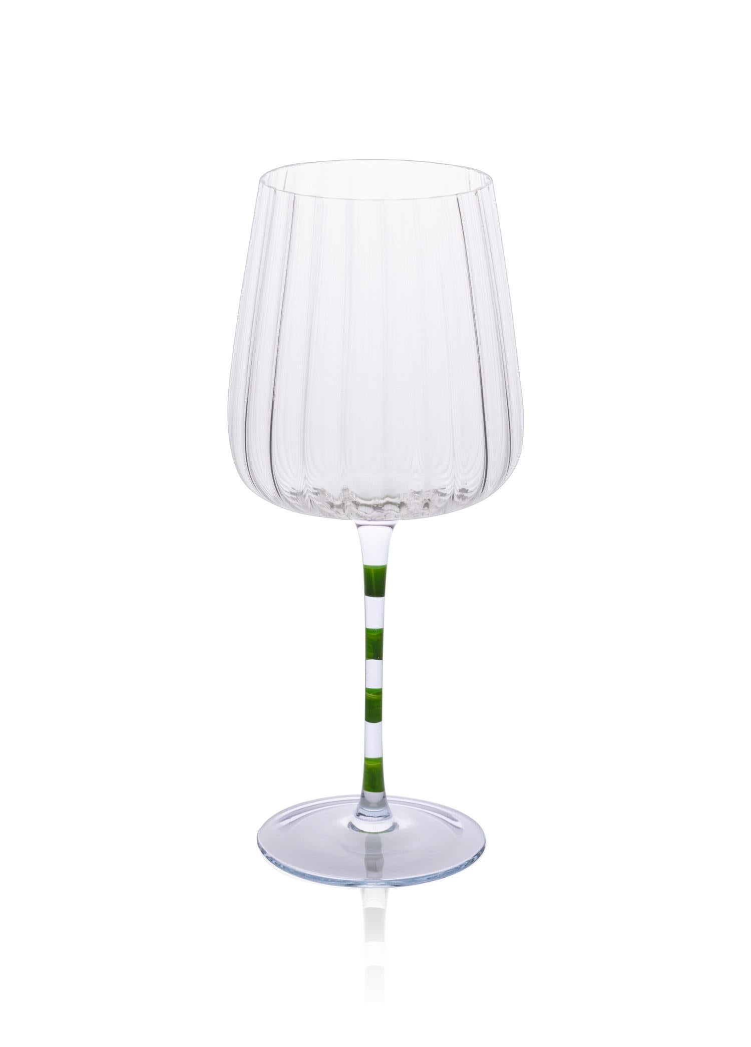 Şarap Kadehi Mor Yeşil 500 Ml