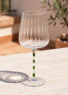 Şarap Kadehi Mor Yeşil 600 Ml
