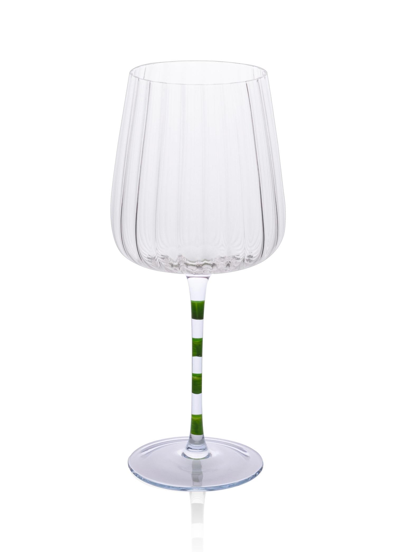 Şarap Kadehi Mor Yeşil 600 Ml