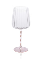 Şarap Kadehi Pembe Beyaz 600 Ml