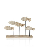Retro Coastal 5'Li Balık Biblosu 30 Cm