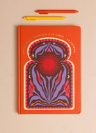 Retro Güneş Motifli Defter Turuncu 21 X 30 Cm